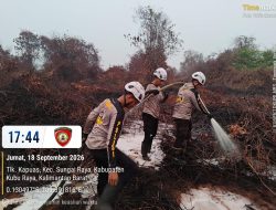 X-Fire Inovasi Taktis Polda Kalbar Padamkan Karhutla Dan Tekan Asap Di Lahan Gambut