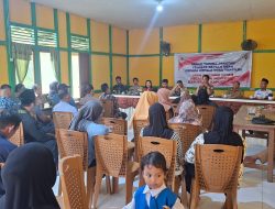 Babinsa 1206-13/Bunut Hulu Hadiri Sertijab Kades Tanjung Intan Teguhkan Sinergi TNI Bersama Pemerintah Desa