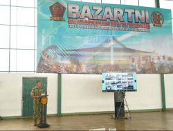 Peringati HUT Ke-81 TNI Kodam XII/Tpr Gelar Bazar Murah Dan Pengobatan Gratis Untuk Masyarakat