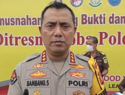 Pemusnahan Barang Bukti Narkoba Polda Kalbar Musnahkan Sabu Dan Ganja