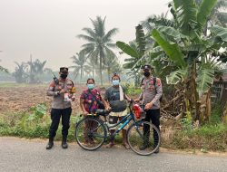Perkuat Pencegahan Karhutla Polda Kalbar Edukasi Masyarakat Bahaya Pembakaran Lahan