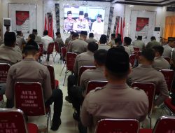 Polres Melawi Ikuti Ngaji Kebangsaan Bersama Gus Baha Perkuat Keimanan Dan Wawasan Kebangsaan