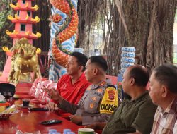 Jalin Silaturahmi Kapolres Ketapang Ngopi Bareng Bersama Tokoh Masyarakat Tionghoa