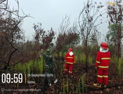 Tak Ada Hotspot Baru Kodim 1202/Singkawang Terus Sisir Kawasan Rawan Karhutla