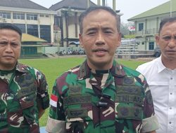 Danrem 121/Abw Turun Langsung Tinjau Proses Pemadaman Karhulta Di Wilayah Kabupaten Mempawah
