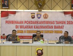 Perkuat Kemitraan Dengan Masyarakat Polres Ketapang Gelar Pembinaan Pokdar Kamtibmas Zona 3