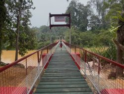 Jembatan Perintis Garuda Penghubung Harapan Dan Aktivitas Warga Dusun Jering Desa Bagak