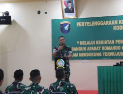 Kodim 1206/Putussibau Gelar Kegiatan Peningkatan Kemampuan Apkowil Tersebar TA.2026