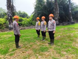 Brimob Kalbar Perketat Pengawasan Lahan Bekas Karhutla Di Kubu Raya