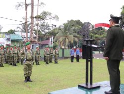 Kasdim 1206/Putussibau Pimpin Upacara Hari Kesaktian Pancasila 2026 Teguhkan Pancasila Sebagai Pemersatu Bangsa