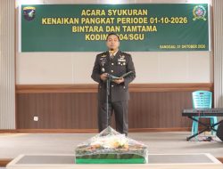 Kodim 1204/Sanggau Gelar Upacara Hari Kesaktian Pancasila
