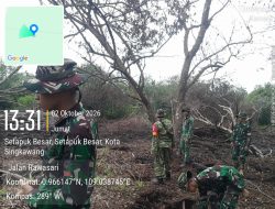 Karhutla Terkendali Kodim 1202/Singkawang Tetap Patroli Siaga Lahan Rawan Di Singkawang