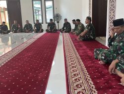 Sambut HUT TNI Ke-81 Kodim 1204/Sgu-Skd Gelar Doa Bersama