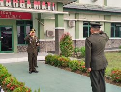 Kodim 1208/Sambas Gelar Upacara Peringatan HUT TNI Ke-81 Hadirkan UMKM Bantu Ekonomi Masyarakat