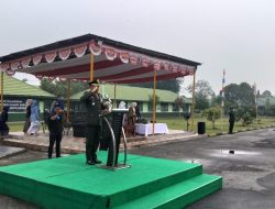 Sathantai Kodaeral XII Hadiri Upacara HUT Ke-81 TNI Di Mempawah