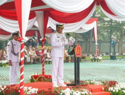 Dankodaeral XII Pimpin Upacara HUT Ke-81 TNI Di Makodam XII/Tpr