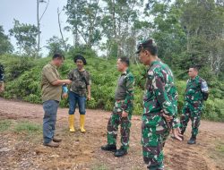 Akselerasi Pertahanan Asren Kodam XII/Tpr Tinjau Langsung Lokasi Pembangunan Yon TP 926/PL Di Wilayah Kodim 1209/Bengkayang