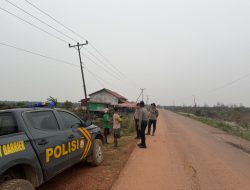Cegah Karhutla Polres Ketapang Gencarkan Patroli Dan Edukasi Petani Di Matan Hilir Selatan