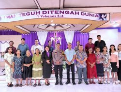 Polres Melawi Dan Polsek Jajaran Gelar Minggu Kasih Perkuat Silaturahmi Dan Toleransi Antarumat Beragama
