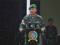 Tanamkan Disiplin Dan Jiwa Nasionalisme Dandim 1206/Psb Pimpin Upacara Bendera Mingguan