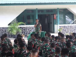 Melalui Jam Komandan Dandim 1202/Singkawang Tegaskan Rekrutmen TNI AD Harus Bersih Dari Praktik Percaloan