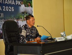Dankodaeral XII Pimpin Sidang Pantukhirda Calon Bintara Dan Tamtama PK TNI AL Gelombang III Tahun 2026