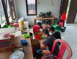 Menyengat Subuh Di Sebujit Baru Dapur Satgas TMMD Ke-130 Kodim 1209/Bengkayang Pastikan Sarapan Pagi Siap Saji Sebelum Bekerja