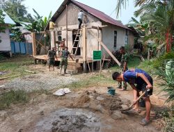 Impian Jadi Nyata  Naenggolan Rasa Haru Dan Ucapkan Terima Kasih Kepada Satgas TMMD Kodim 1209/Bengkayang