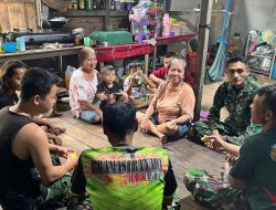 Kemanunggalan TNI Dan Rakyat Terjalin Hangat Satgas TMMD Ke-130 Hadir Di Tengah Masyarakat