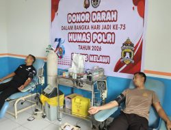 Hadiri Donor Darah Hari Jadi Humas AKBP Kahfi  Harapan Satu Kehidupan Terselamatkan