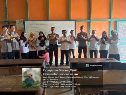 Polsek Sayan Sambangi SD Negeri 16 Siling Ajak Masyarakat Waspada Judi Daring Dan Penipuan