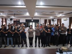 Kapolres Landak Gandeng 15 Komunitas Motor Tekankan Safety Riding Dan Tertib Lalu Lintas