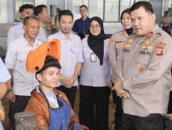 Sinergi Polri Dan UPT PKPTK Pontianak Kapolda Kalbar Tinjau Pelatihan Keterampilan Warga