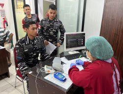 Kodaeral XII Ikuti Donor Darah Dalam Rangka HUT Ke-76 IDI Dan Hari Jadi Ke-255 Kota Pontianak