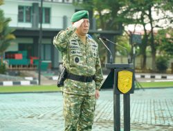 Peringati Hari Sumpah Pemuda Ke-98 Kasdam XII/Tpr Ajak Prajurit Dan ASN Bangun Generasi Patriotik Dan Berempati