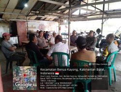 Ngopi Bareng Warga Polsek Benua Kayong Perkuat Silaturahmi Dan Jaga Kamtibmas