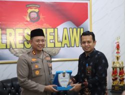 Kapolres Melawi Terima Hangat Ketua Pengadilan Negeri Sintang