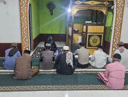 Gelar Subuh Keliling Di Masjid Al-Ikhlas Kapolsek Menukung Ajak Masyarakat Jaga Kamtibmas Dan Manfaatkan Layanan 110